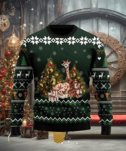 Giraffe Holiday Ugly Christmas Sweater Luxury Gifts For Loved Ones