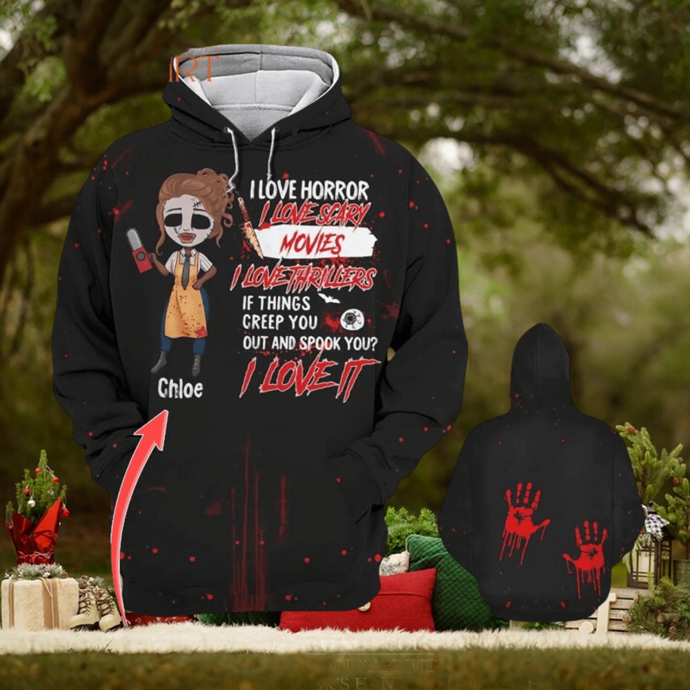 Girl If Things Creep You Out And Spook You I Love It Custom Name 3d All Over Print Hoodie Girl If Things Creep You Out And Spook You I Love It Custom Name 3d All Over Print Hoodie