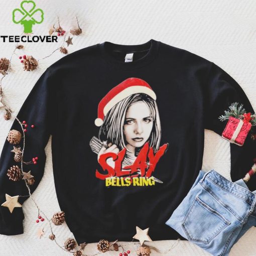 Girl slay bells ring christmas 2023 shirt