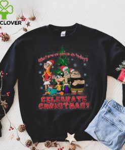 Girl's Phineas & Ferb We're Gonna Celebrate Christmas T Shirt