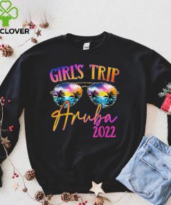 Girls Trip Aruba 2022 Sunglasses Summer Matching Group T Shirt