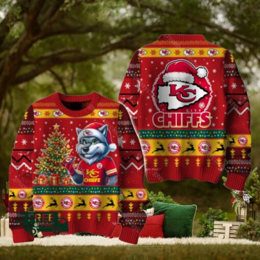 Kansas City Chiefs Christmas Ugly Sweater
