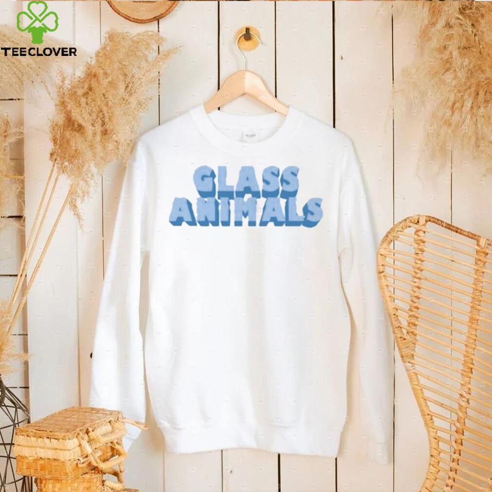 Glass Animals White Wavey Logo Shirt