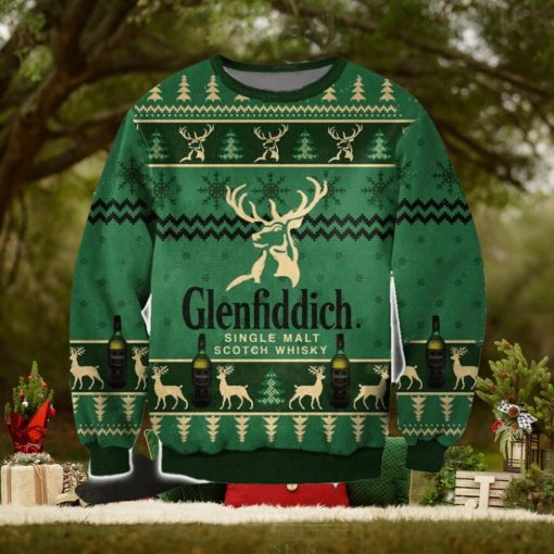 Glenfiddich 3D Christmas Ugly Sweater