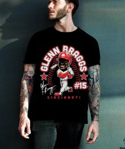 Glenn Braggs Cincinnati #15 Hall Of Heroes T shirt