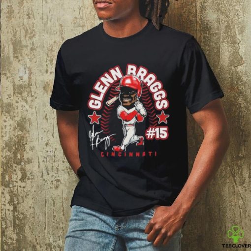 Glenn Braggs Cincinnati #15 Hall Of Heroes T hoodie, sweater, longsleeve, shirt v-neck, t-shirt