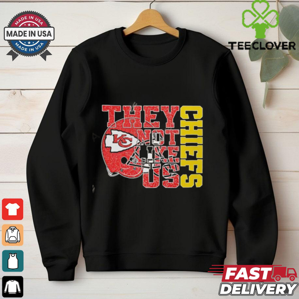 Glitter Kansas City Chiefs They Not Like Us shirt Glitter Kansas City Chiefs They Not Like Us shirt