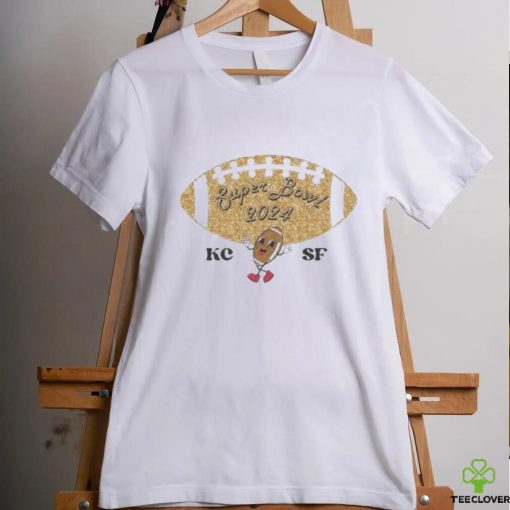 Glitter Kc Vs Sf Football 2024 Super Bowl diamond shirt