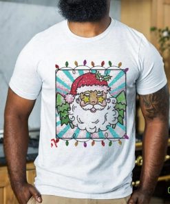 Glitter Santa With Sunglasses shirt