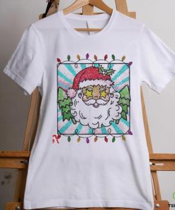 Glitter Santa With Sunglasses shirt