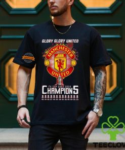 Glory Glory United Manchester United FA Cup 2023 2024 Champions T Shirt