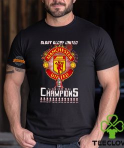 Glory Glory United Manchester United FA Cup 2023 2024 Champions T Shirt