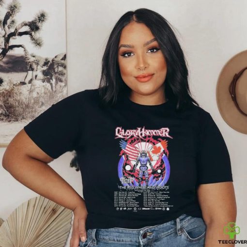 Gloryhammer The Red White And Hoots US Tour 2024 Shirt