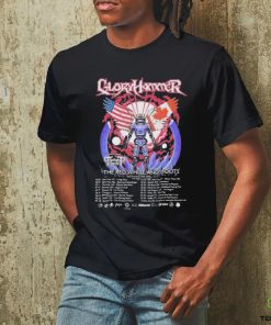 Gloryhammer The Red White And Hoots US Tour 2024 Shirt