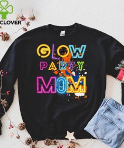 Glow Party Clothing Glow Party Mom Birthday Retro 80's Style T Shirt