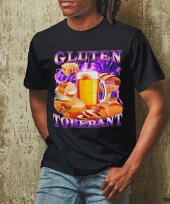 Gluten tolerant beer and bread shirt