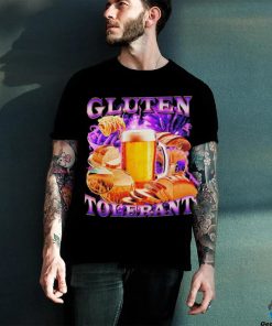 Gluten tolerant beer and bread shirt