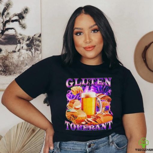 Gluten tolerant beer and bread shirt