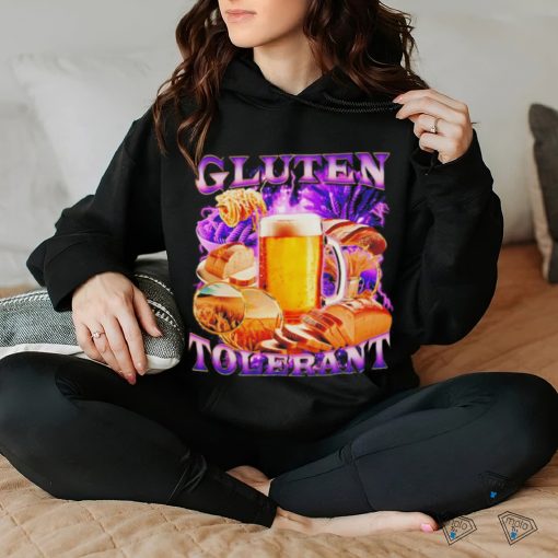Gluten tolerant beer and bread shirt