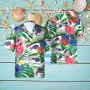 Bud Light Hawaiian Shirt Aloha Shirt Bud Light Beer Tropical Flowers