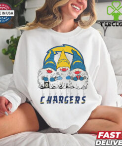 Gnome Christmas Los Angeles Chargers Graphic T Shirt