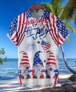 Gnome USA Independence Day Hawaiian Shirt
