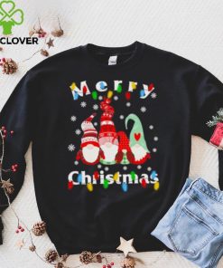 Gnomes Family 2022 Light Merry Christmas Tree Shirt