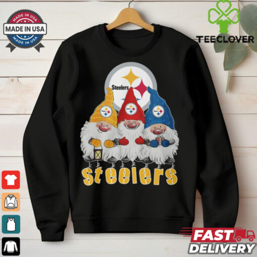 Gnomes Pittsburgh Steelers Merry Christmas Shirt Recovered