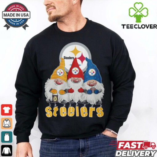 Gnomes Pittsburgh Steelers Merry Christmas Shirt Recovered