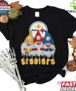 Gnomes Pittsburgh Steelers Merry Christmas Shirt Recovered