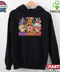 Gnomes X Kansas City Chiefs Happy Hallothanksmas Shirt