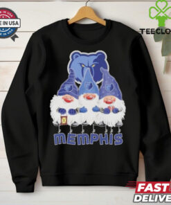 Gnomes X Memphis Grizzlies Merry Christmas Shirt