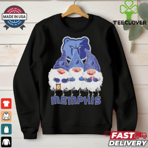 Gnomes X Memphis Grizzlies Merry Christmas Shirt