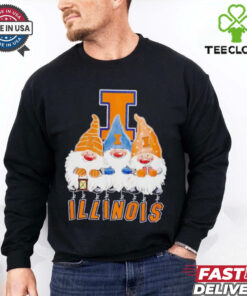 Gnomies Illinois Fighting Illini football Christmas shirt