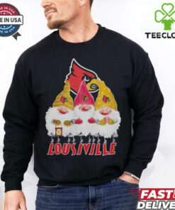 Gnomies Louisville Cardinals Ncaa Christmas Official T Shirt