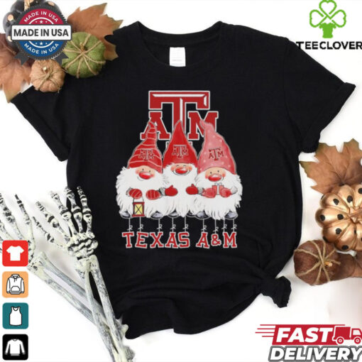 Gnomies fans of Texas A&M Aggies Merry Christmas shirt