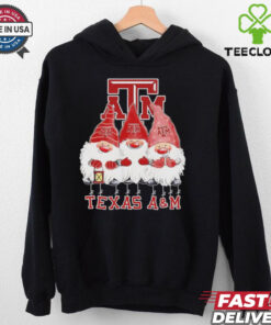 Gnomies fans of Texas A&M Aggies Merry Christmas shirt