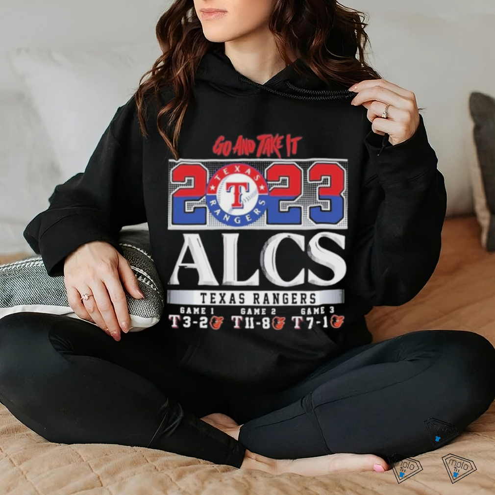 Texas Rangers ALCS 2023 Go And Take It Baseball Jersey - Cathottees