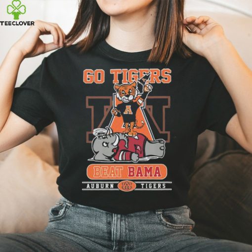 Go Auburn Tigers beat Alabama Crimson Tide mascots T hoodie, sweater, longsleeve, shirt v-neck, t-shirt