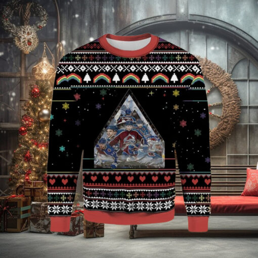 Go Avs Go Colorado Avalanche For Christmas Gifts Knitting Pattern Sweater