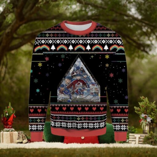 Go Avs Go Colorado Avalanche For Christmas Gifts Knitting Pattern Sweater