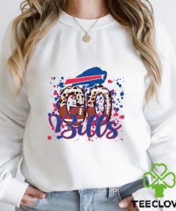 Go Bills Leopard Pattern Football Shirt