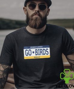 Go Birds License Plate T Shirt