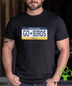 Go Birds License Plate T Shirt