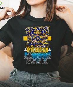 Go Blue Michigan Wolverines Signatures Shirt