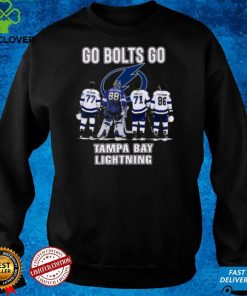 Go Bolts Go Tampa Bay Lightning Hedman Vasilevskiy Cirelli Kucherov hoodie, sweater, longsleeve, shirt v-neck, t-shirt