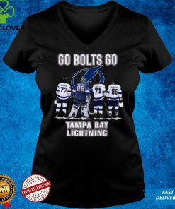 Go Bolts Go Tampa Bay Lightning Hedman Vasilevskiy Cirelli Kucherov hoodie, sweater, longsleeve, shirt v-neck, t-shirt