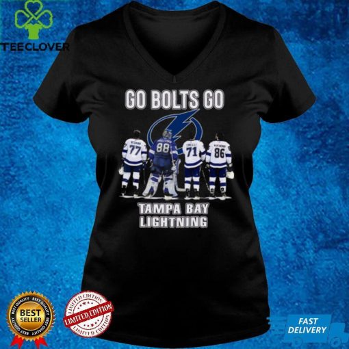 Go Bolts Go Tampa Bay Lightning Hedman Vasilevskiy Cirelli Kucherov hoodie, sweater, longsleeve, shirt v-neck, t-shirt