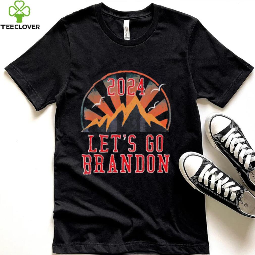 Go Brandon Let’s Go 2024 Lets Go Vintage Sunset Tee Shirt Go Brandon Let’s Go 2024 Lets Go Vintage Sunset Tee Shirt