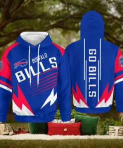 Go Buffalo Bills! Hoodie and Zip Hoodie